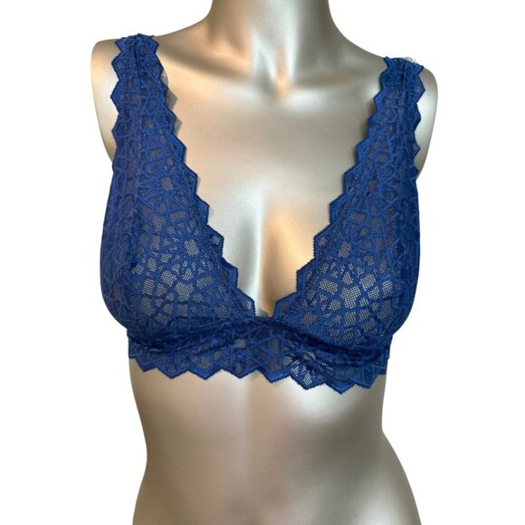 Cosabella Bralette Bra Sweet Treat Star Marine Blue Size M - Picture 1 of 3